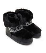 Утепленное угги Love Moschino - черный(JA24202G0HJW0)