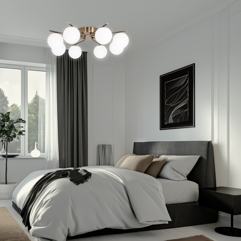 Citilux Адам Смарт CL228A183 LED Умная люстра Бронза