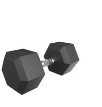 Гантель гексагональная UNIX Fit обрезиненная 27,5 кг / шт.