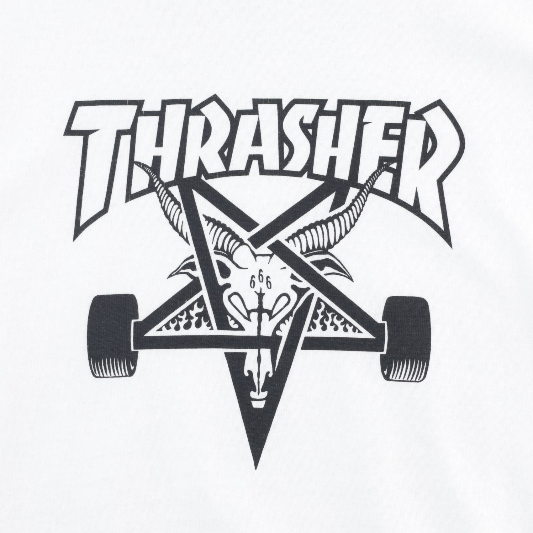 Футболка Thrasher Skategoat (white) артикул: - купить в магазине Дайс
