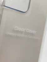 Чехол для Samsung Galaxy S21 Ultra, прозрачный (Из Финляндии)