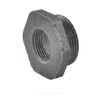 Заглушка (пробка) проходная 1 1/4"x1/2" правая резьба для чугунных радиаторов QLCX