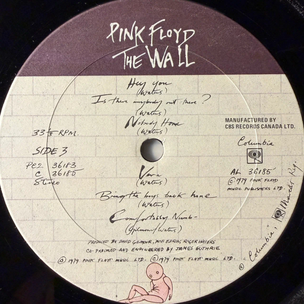 Pink Floyd ‎– The Wall 2LP (Канада 1979г.)
