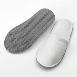TASJON Тапочки белые,S/M