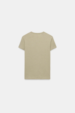 ХЛОПКОВАЯ ФУТБОЛКА С КОРОТКИМИ РУКАВАМИ — ZARA