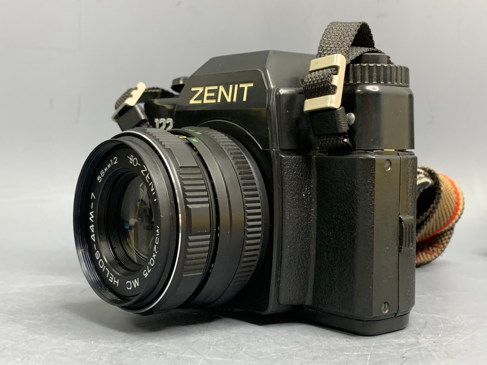 Zenit 122 + MC Helios-44M-7