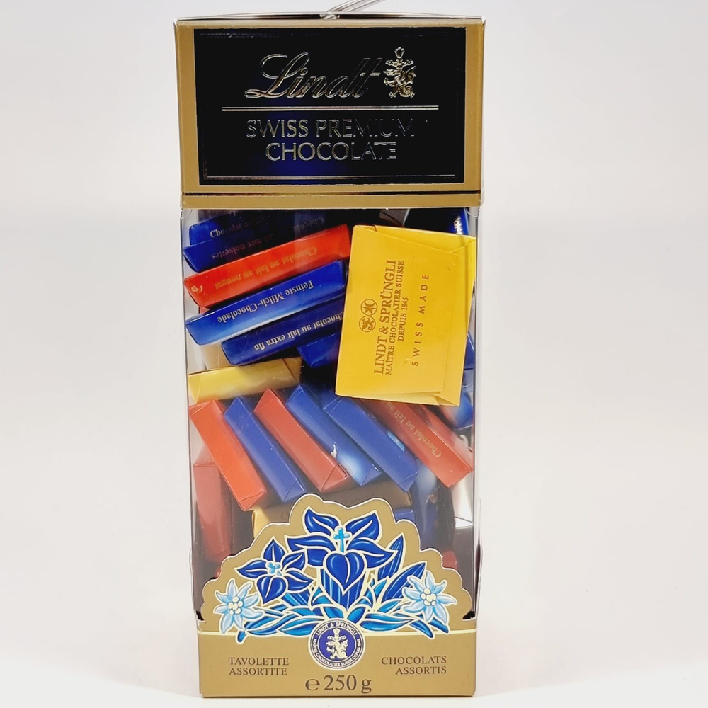 Шоколад ассорти LINDT Swiss premium Napolitains Carrier 250 г (Швейцария)