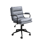 Вращающееся офисное кресло Angel Cerda 4155 из серой ткани