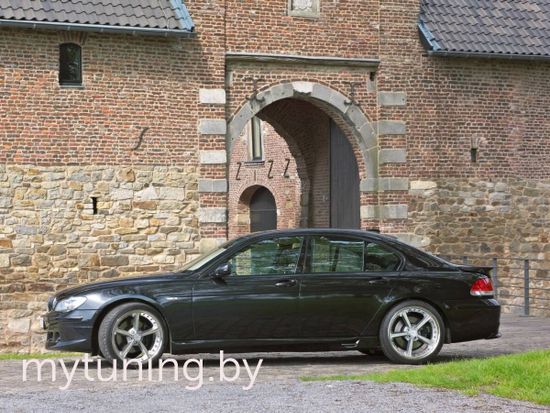 Накладки на пороги для BMW Е65 (2001-2008)