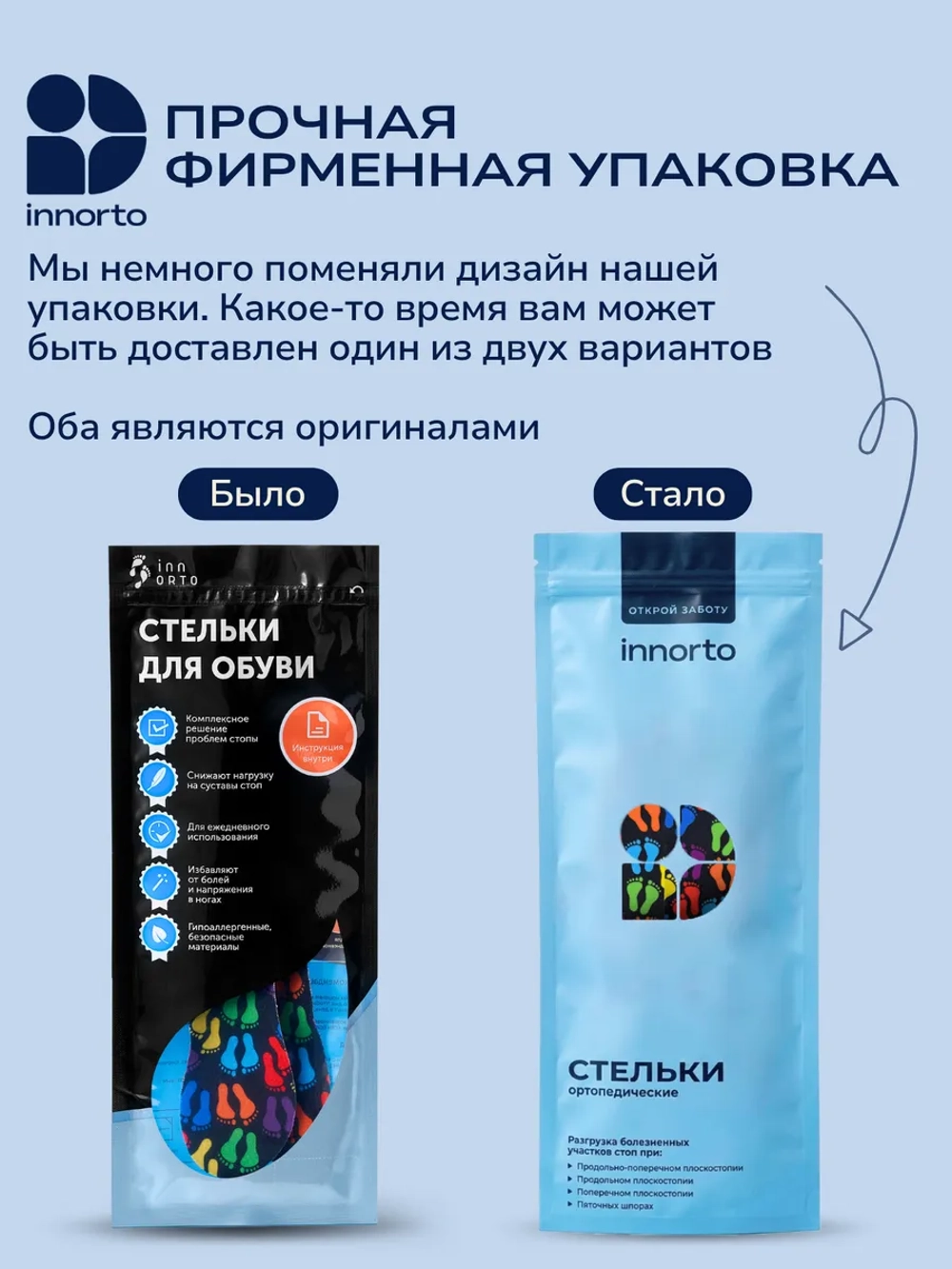 Стельки ортопедические детские
