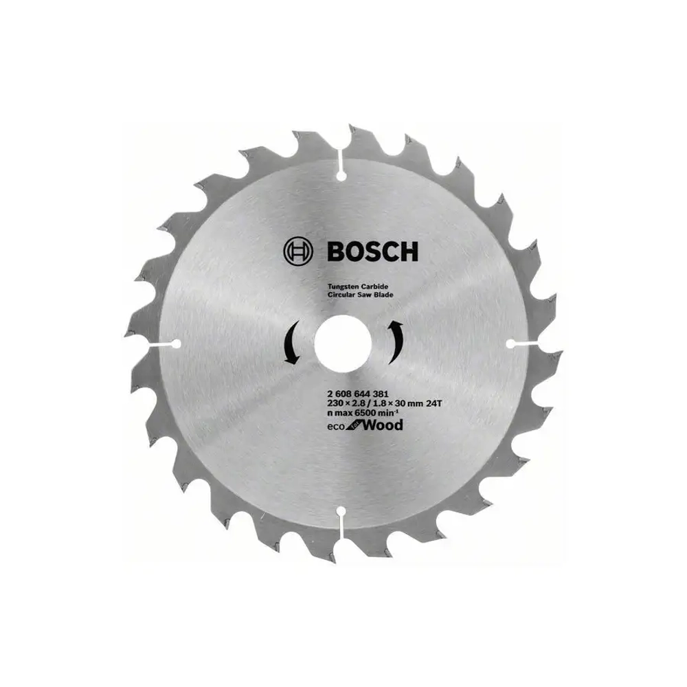 Пильный диск Eco for wood 230X30-24T BOSCH 2608644381
