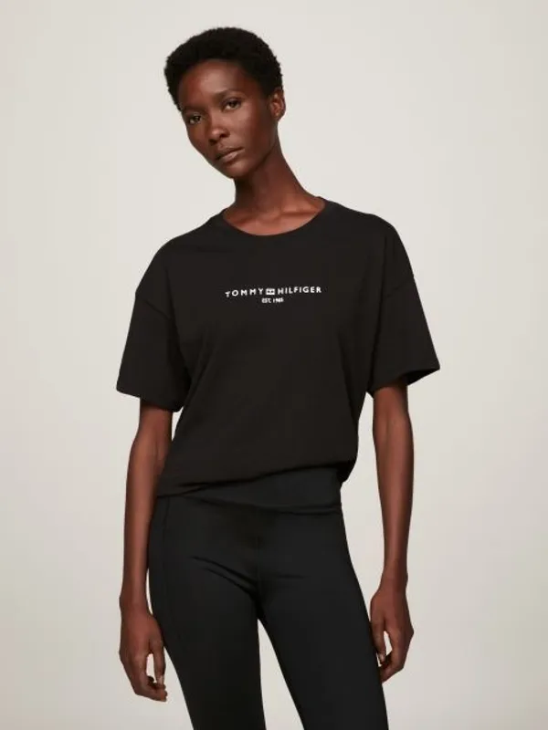 Футболка женская TOMMY HILFIGER ESS MINI CORP RELAXED