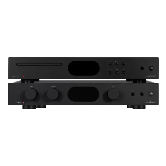 Audiolab 7000A and 7000CDT Bundle Black