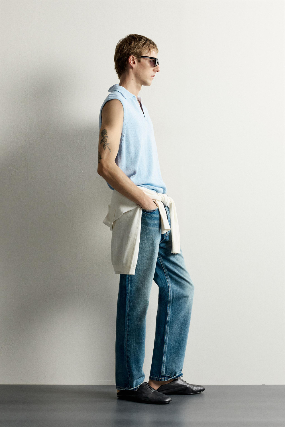 ЖИЛЕТ ИЗ РЕЛЬЕФНОГО ТРИКОТАЖА — ZARA · 5755/307