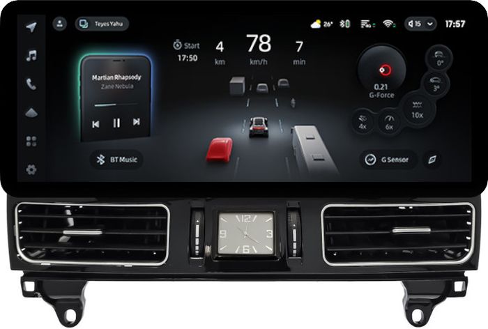 Магнитола для Mercedes-Benz ML W166, GL X166 2011-2015 NTG 4.5/4.7 - Teyes CC4PRO монитор 12.3" 2K QLED + рамка LUX, Android 13, Быстрейшая, Snapdragon 778G, ИИ, CarPlay, DSP, 4G SIM-слот
