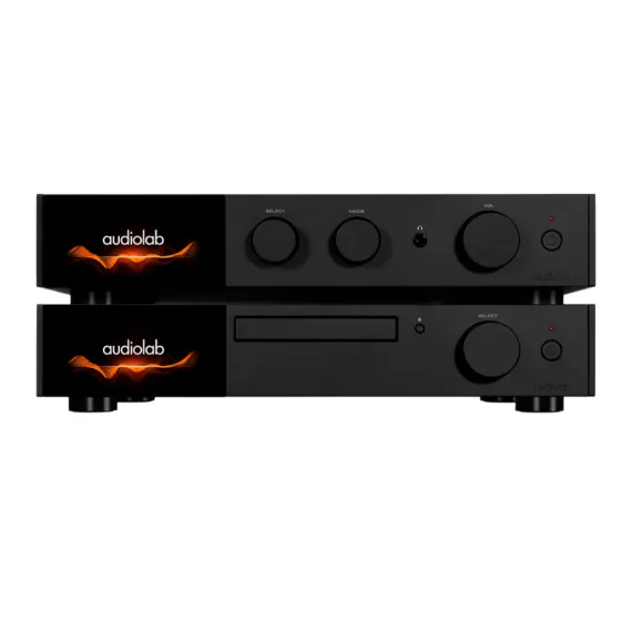 Audiolab 9000A and 9000CDT Bundle Black
