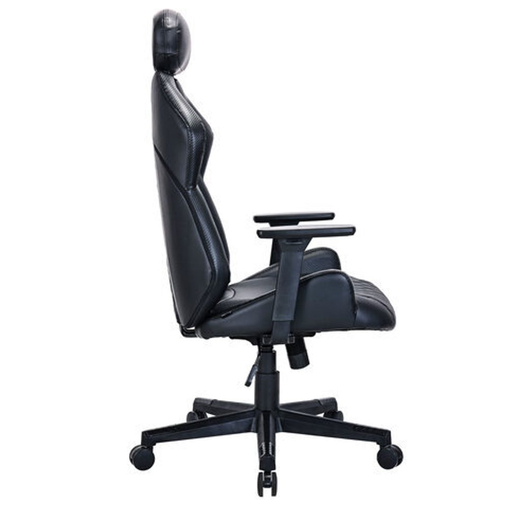 Кресло BRABIX PREMIUM "Tokyo EX-595", регулируемый подголовник, рециклированная кожа, черное, 532975
