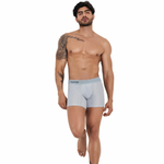 Серые трусы-боксеры с эффектом перфорации Euphoria Boxer (Размер: XL) (Цвет: серый)