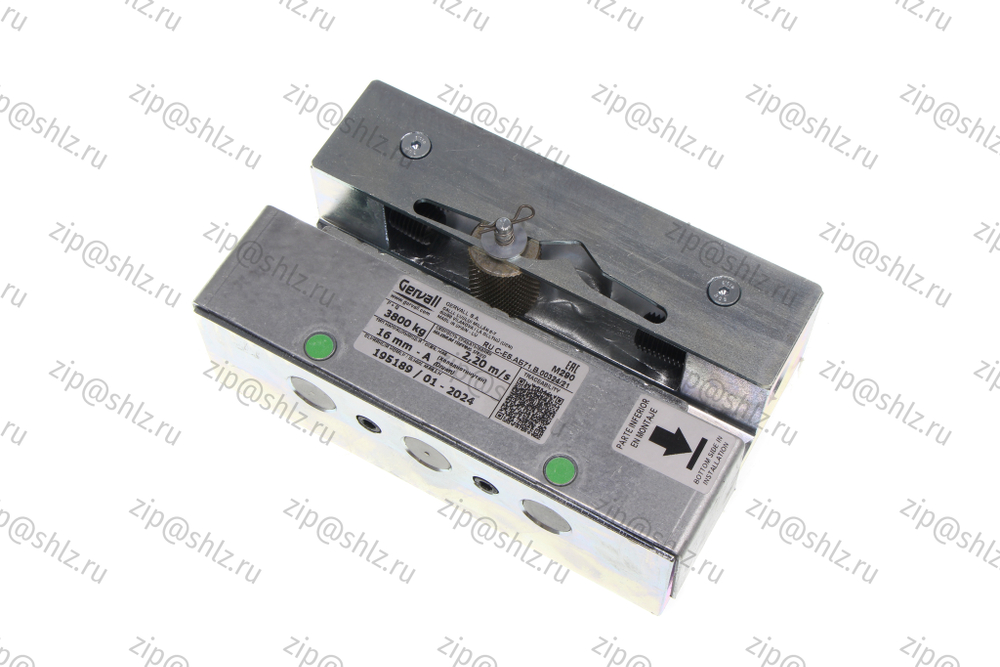 Ловители Gerval плавного торможения М290 (16мм-SET L/R) P+Q=3800кг