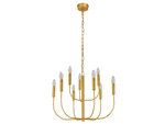 Подвесная люстра Newport BRIANNA 34909/C brass, М0071442