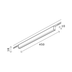 Светильник трековый SUPER5 LED 1х12W