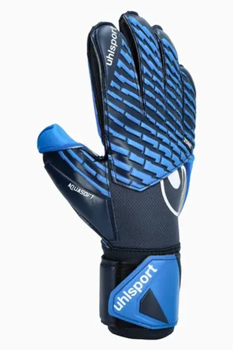 Вратарские перчатки Uhlsport Fangmaschine Aquasoft - синий