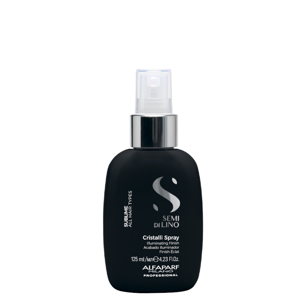 ALFAPARF Масло-спрей, придающее блескдля всех типов волос Sublime Cristalli Spray, 125 мл