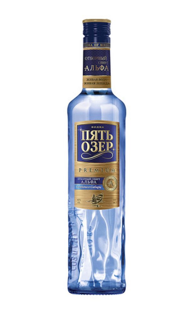 Водка Пять Озер Премиум
