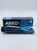 ARKO MEN  Крем для бритья мужской Cool охлаждающий с витамином Е,  86 мл (Турция)