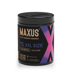 Презервативы MAXUS XXL, с увеличенным размером, X-Edition, 15 шт