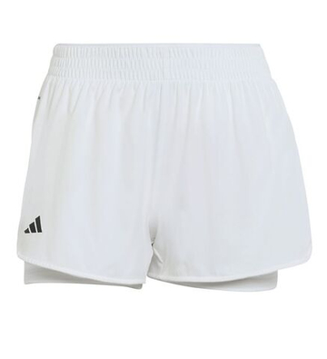 Женские Шорты теннисные Adidas Climacool 2in1 Match - white