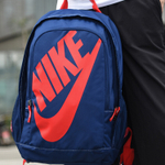 Nike Polyester Backpack Regular Unisex Blue
