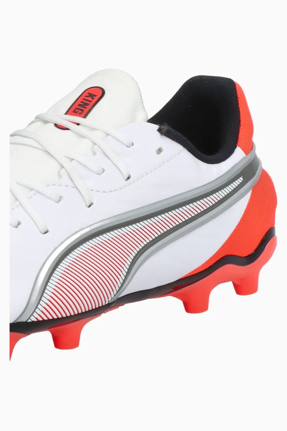 Бутсы Puma King Match FG/AG Junior - белый
