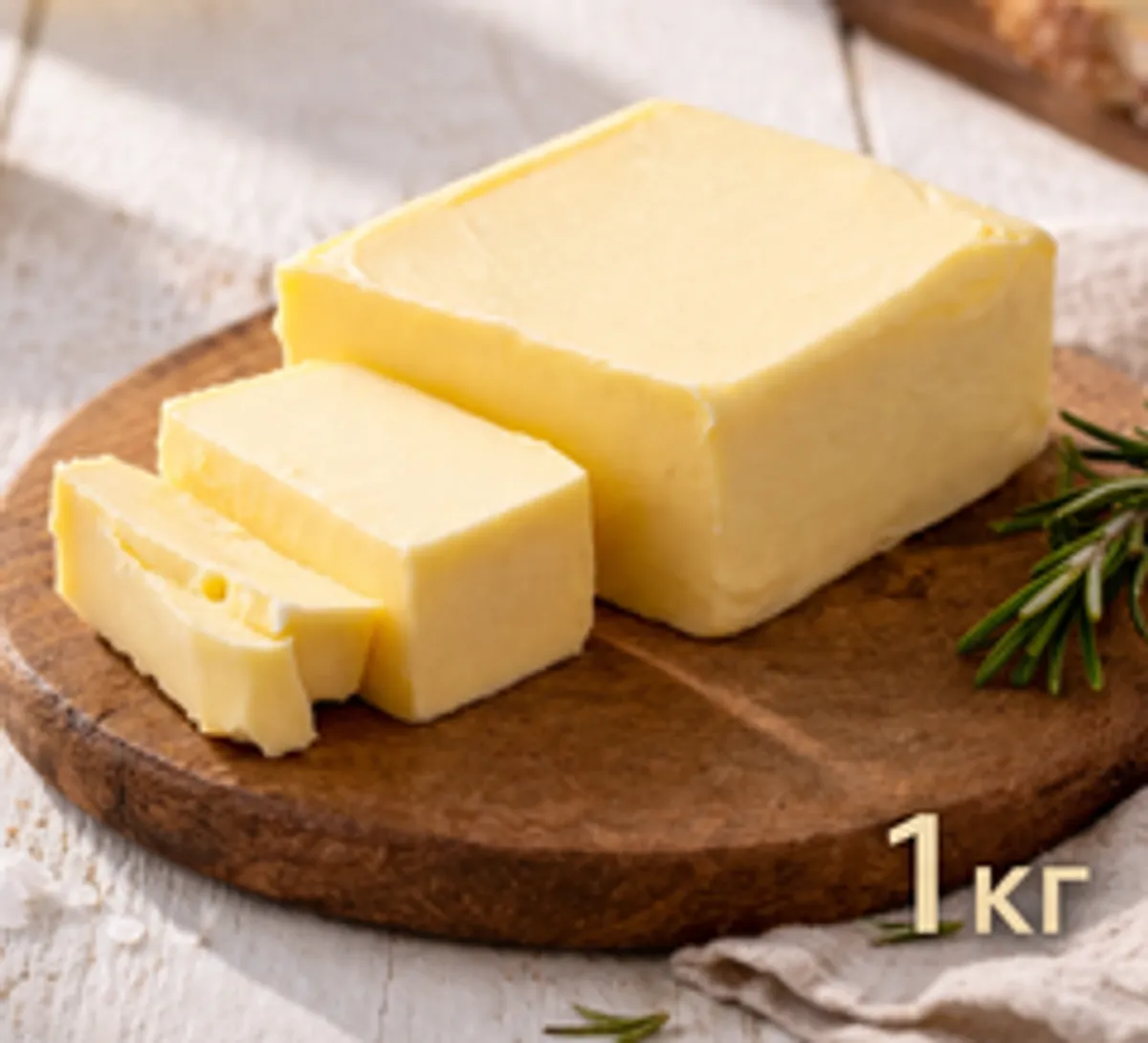 Масло сливочное органик 82,5% / 1 кг