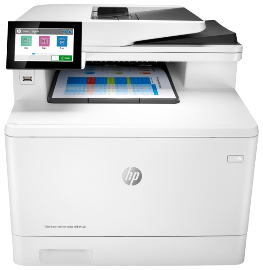 МФУ лазерное цветное HP Color LaserJet Enterprise MFP M480f