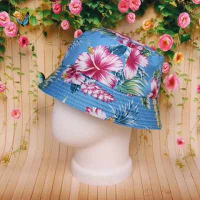 Панама «Fashion collection- Цветы», микс 3 цвета, р. 58