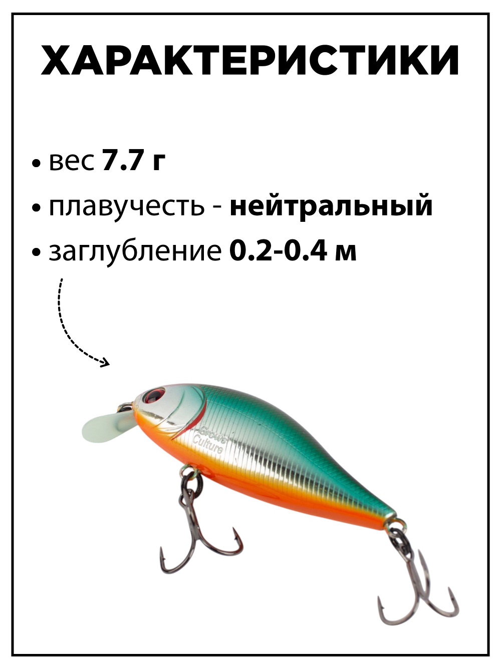 Воблер шэд Bet A Shad 63SP SR 7.7 г цвет #29