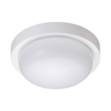 Уличный настенно-потолочный светодиодный светильник 358014 белый Opal Novotech