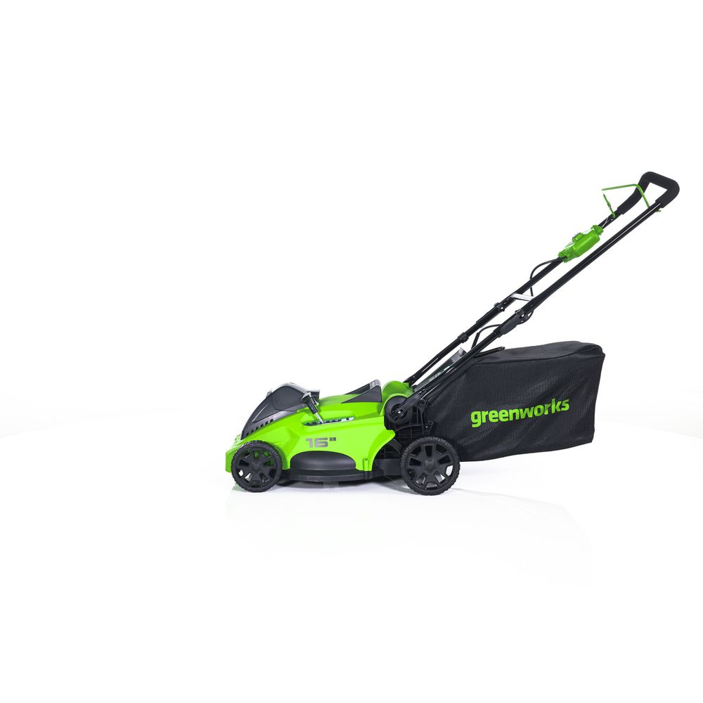 Аккумуляторная газонокосилка Greenworks GD40LM16X, 40v, 41 см, (2517907), без АКБ и ЗУ