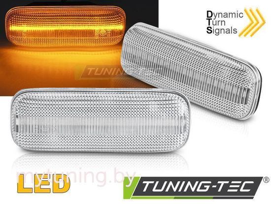Повторители поворота WHITE LED SEQ для MERCEDES ML W163 98-05