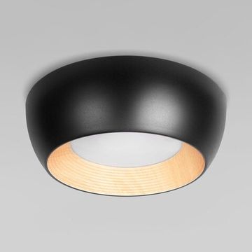 Потолочный светильник LED 24W 4000К 10255/350 Black чёрный Folk LOFT IT