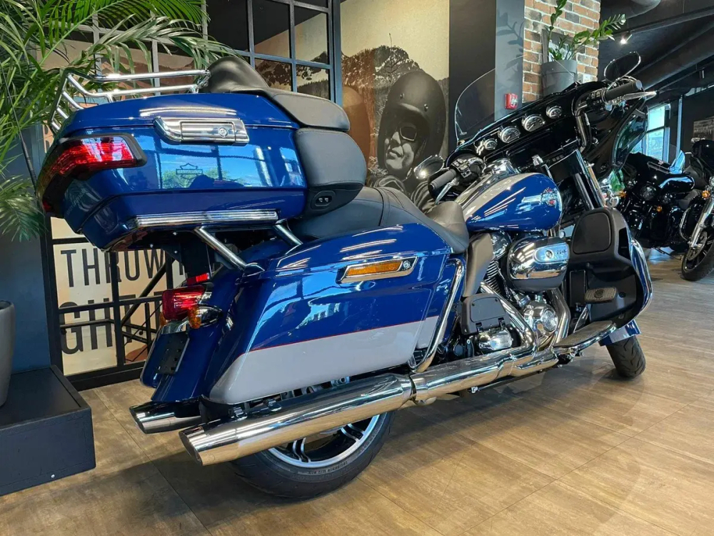 Harley-Davidson Ultra Limited Billiard Blue/хром, 2023 c НДС