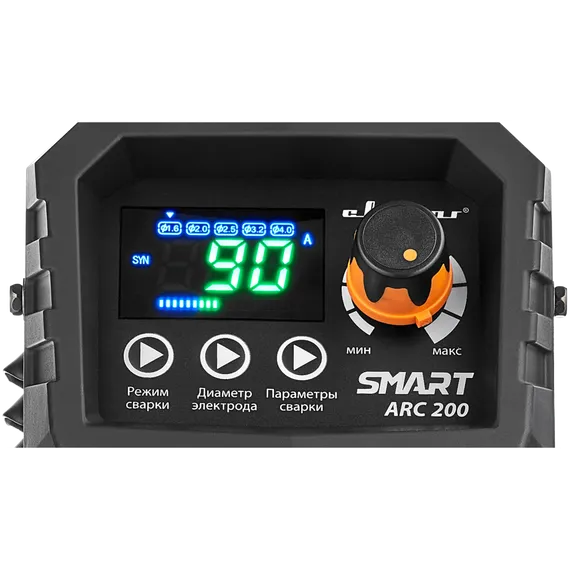 Сварочный инвертор "СВАРОГ" REAL SMART ARC 200 BLACK (Z28303) 97886
