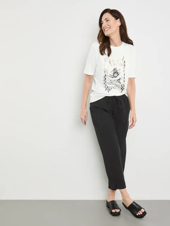 GERRY WEBER Футболка с принтом