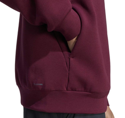Мужская теннисная толстовка Adidas Cover Up - maroon