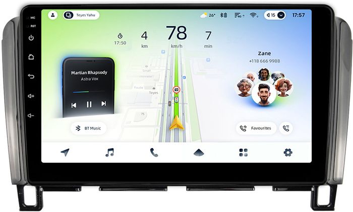 Магнитола для Nissan Serena C26 2010-2016 - Teyes CC4L монитор 9" IPS, Android 14, Быстрая, Snapdragon 662, CarPlay, 4G SIM-слот