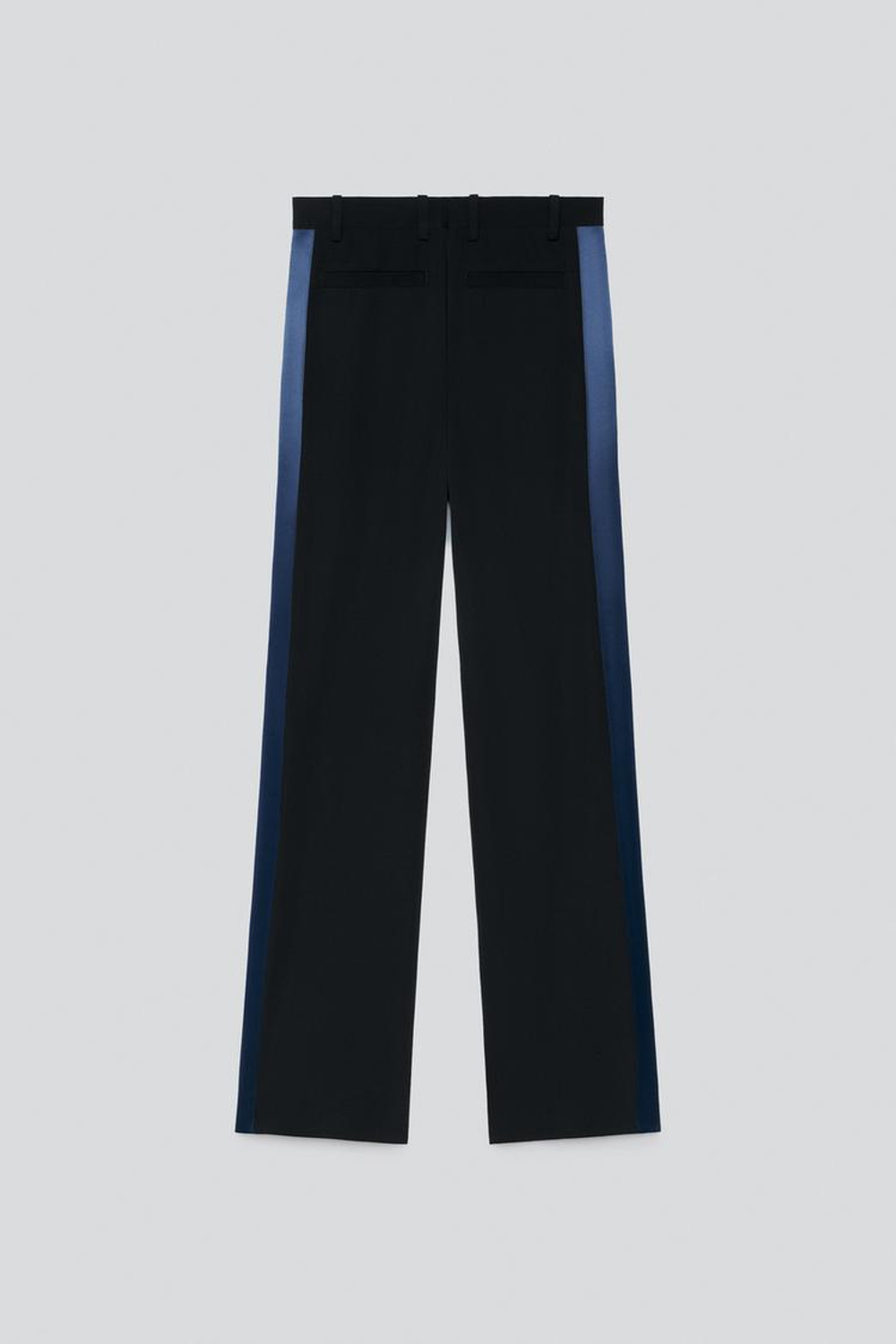 ZARA X BAISI GUADAGNINO ШЕРСТЯНЫЕ КОСТЮМНЫЕ БРЮКИ, ЧЕРНЫЙ