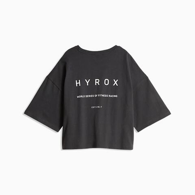 Женская укороченная футболка PUMA x HYROX World широкого кроя - PUMA