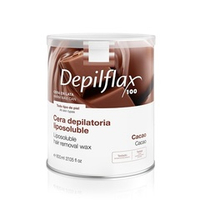 Воск теплый в банке Depilflax Шоколадный 800мл