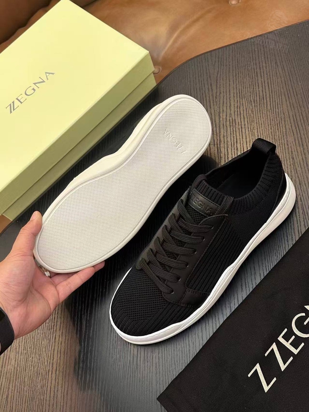 Кеды Zegna